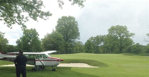Small plane makes emergency landing in open field on golf course in Douglas County